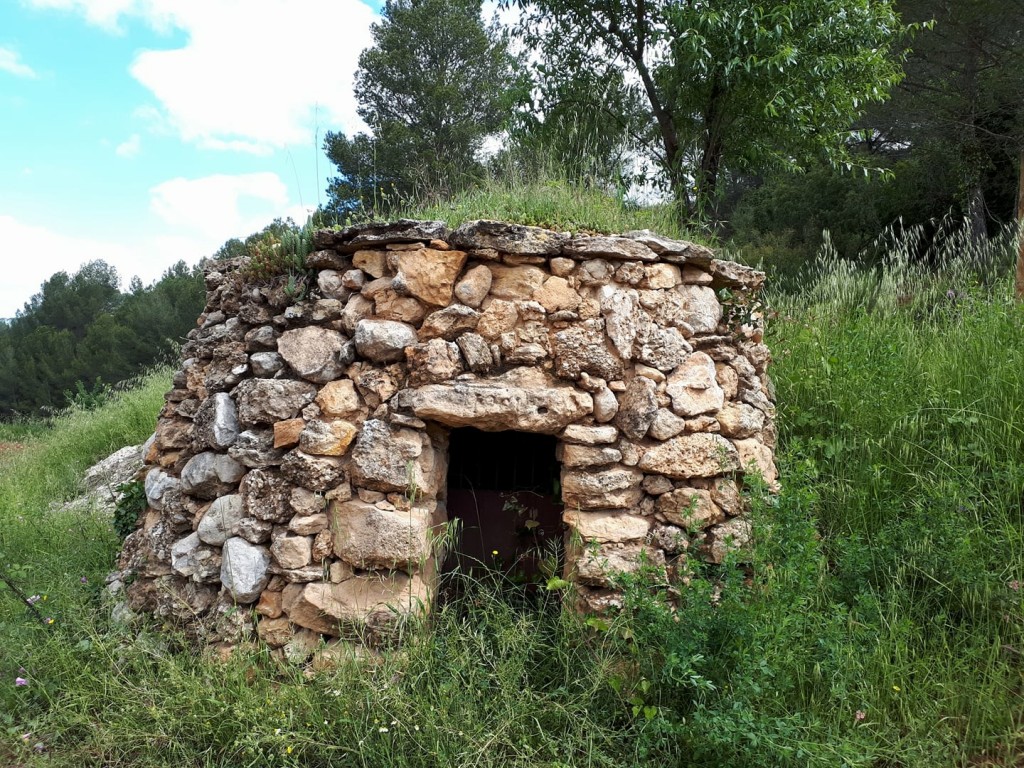 Barraca de Pedra Seca a la Finca Can Martí