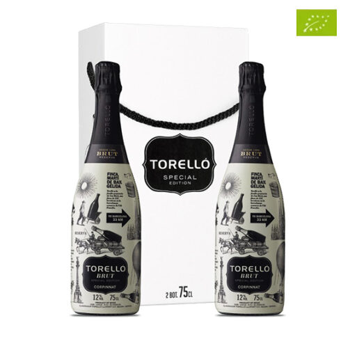 Maleta de dues ampolles de Torelló Special Edition Brut Reserva