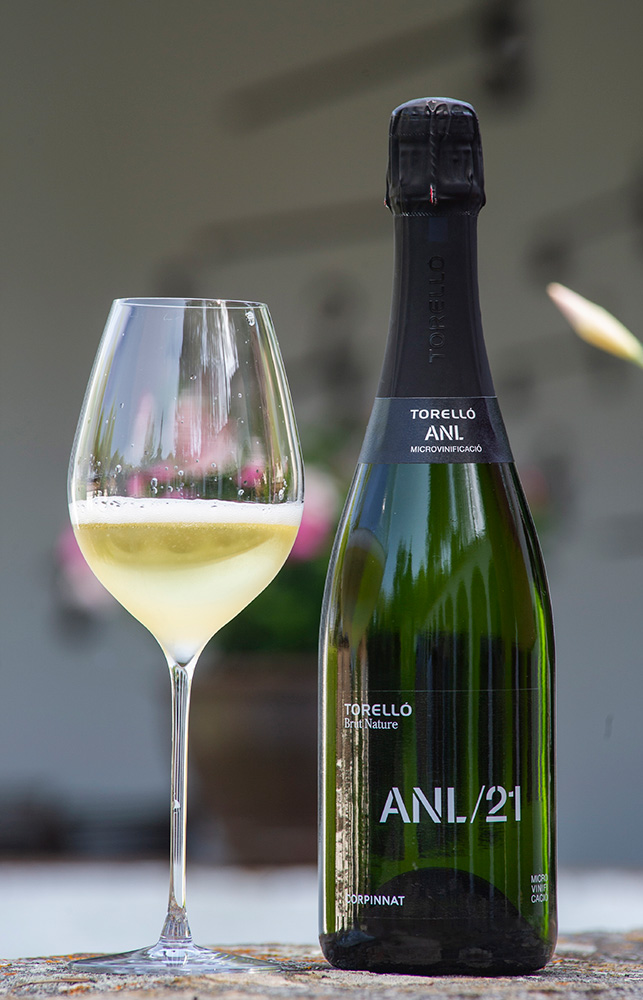 Picture about corpinnat sparkling wine Torelló Ancestral 2021 vintage Brut Nature