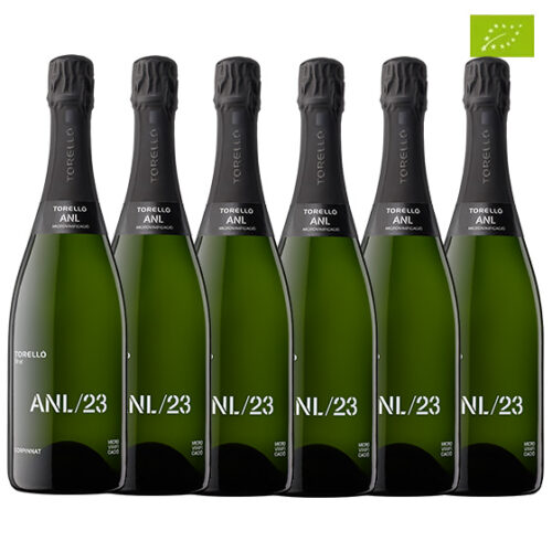 Caixa de 6 ampolles de 75 cl de vi escumós corpinnat Torelló Ancestral anyada 2023