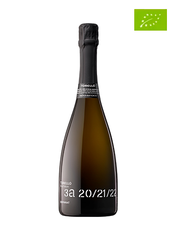 Ampolla de vi escumós Torelló Finca Can Martí Brut 2014 vista frontal 